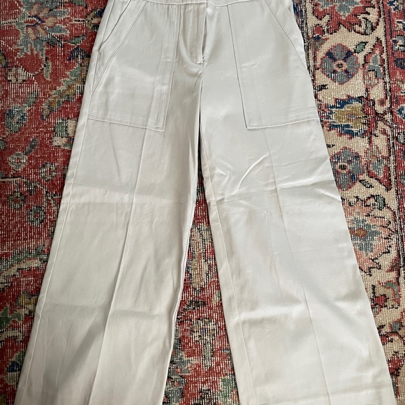 NWT Ann Taylor Factory The Wide Leg Crop Pants - Picture 5 of 7